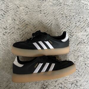 Adidas Samba thicker sole 7.5 women